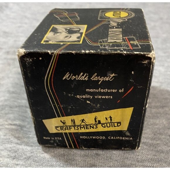 Vintage 1950s Craftsmen's Guild Mini-Master 2 x 2" 35mm Slide Viewer With Origin - Picture 5 of 8